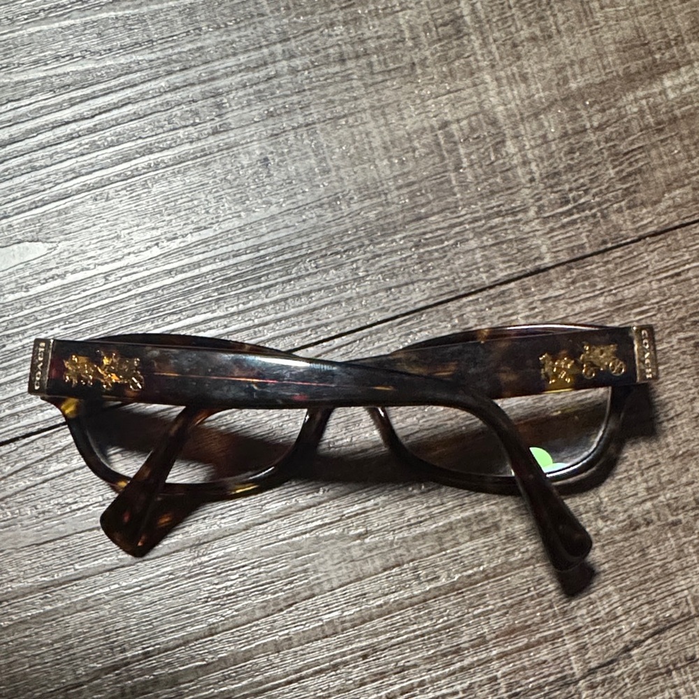 Coach Tortoise Shell Eyeglasses - Picture 9 of 10
